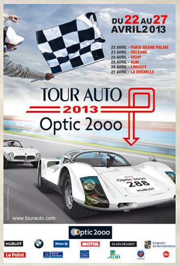 Route of Tour Auto 2013 / &copy; Peter-Auto