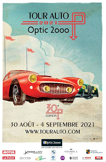 Route of Tour Auto 2021 / &copy; Peter-Auto
